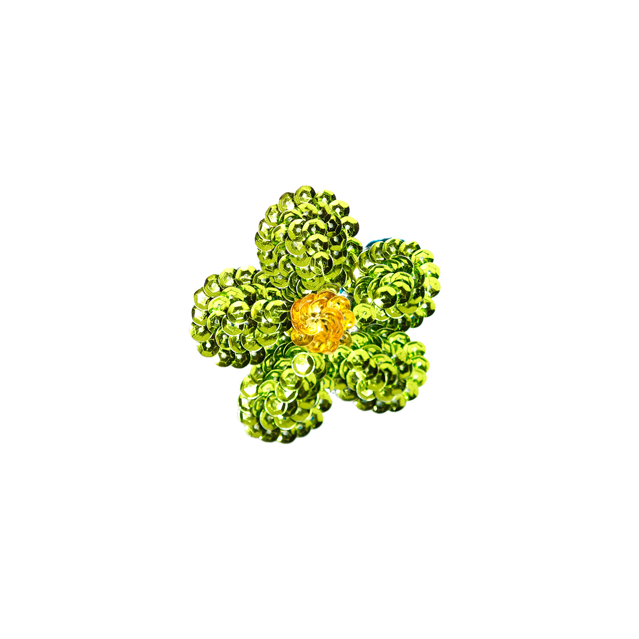 Flower Appliqué Hair Pin